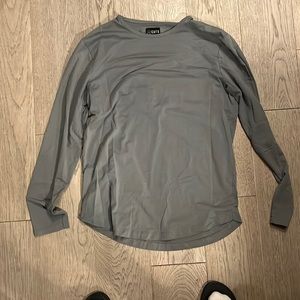 Cuts slim fit long sleeve tee